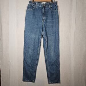 L.L. Bean Women's Double L  Jeans Ultra High-Rise Comfort Waist Tapered Leg 12MT